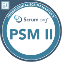 Professional Scrum Master II (PSM II)